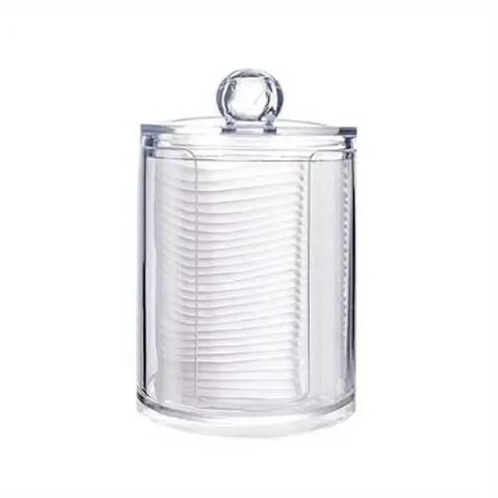 1/2 pièces organisateur de maquillage rond clair acrylique organisateur de maquillage maquillage cot