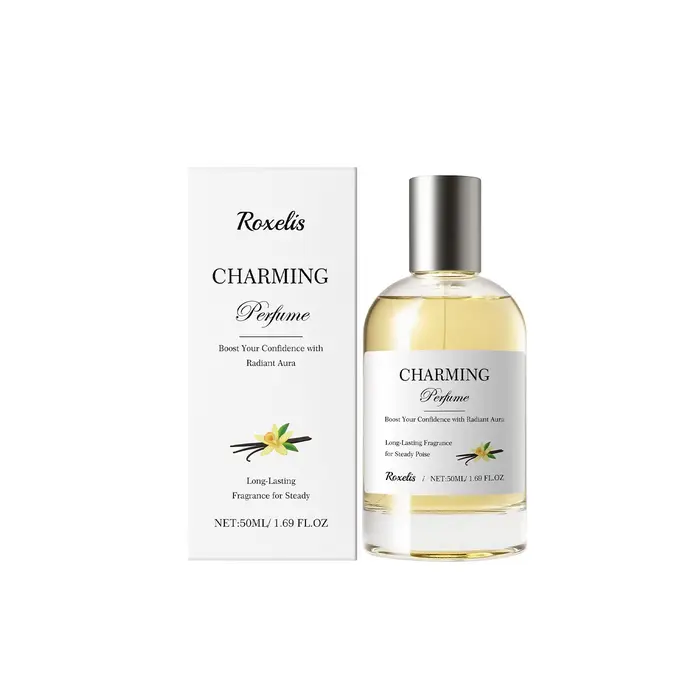 Parfum unisexe 50 ml Ambre Vanille, fragrance longue durée, élimine les mauvaises odeurs, rehausse le charme, rafraîchissant, élégant, pour usage quotidien