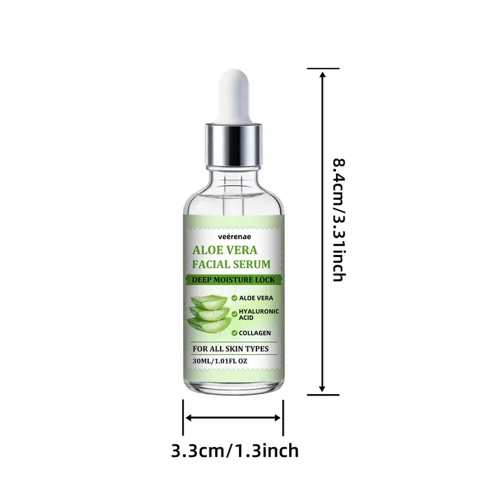 Veérenae ALOE VERA FACIAL SERUM - Hydratant et apaisant