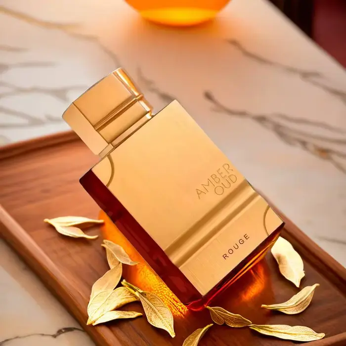 Al Haramain Amber Oud Extrait de Parfum 60 ml, parfum de luxe longue durée, édition or rouge bleu ru