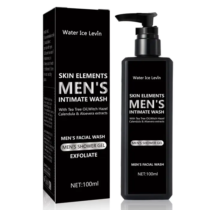 Nettoyant pour le visage pour hommes 100ML pour le nettoyage et le bain quotidiens, adapté aux peaux