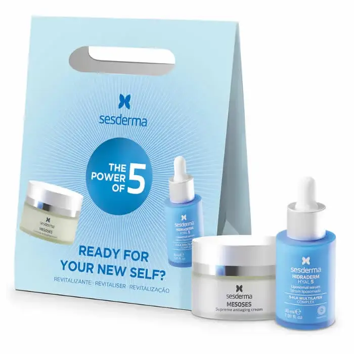 Sesderma Mesoses Supreme Antiaging Cream 50ml + Hidraderm Hyal 5 Liposomal Serum 30ml Coffret 2 Prod