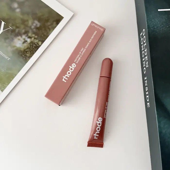 2026 Colorful Candy For Rhode Lip Glaze Lipstick With Box Lip Holder Waterproof Smooth Gloss Pink Gi