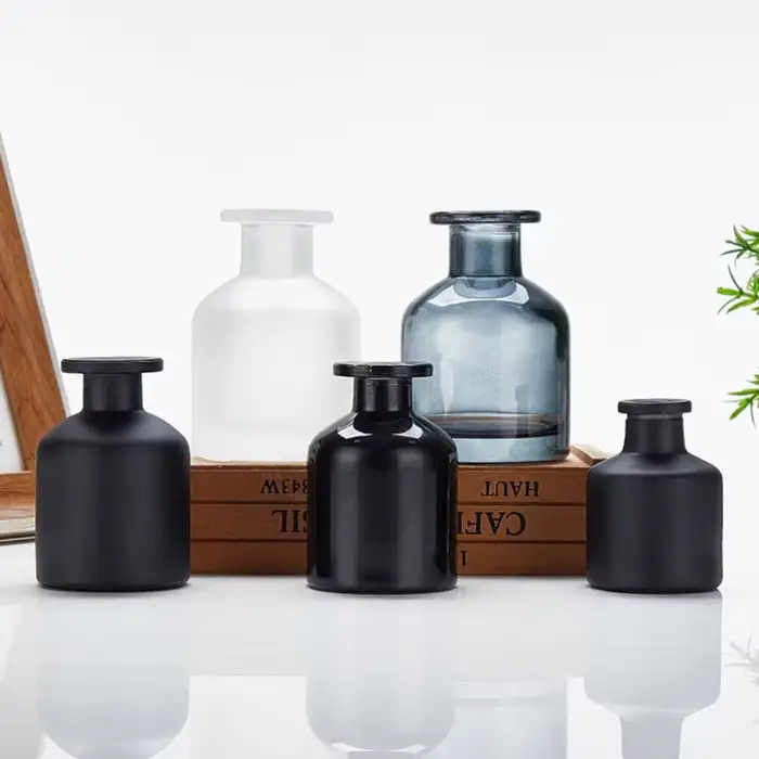 Bouteille Diffuseur de sexuellement pour la Maison, Récipient en Verre, Diffuseur d'Huile Essentielle, Bâtonnets, Cadeaux de ix, 50ml, 1 Pièce