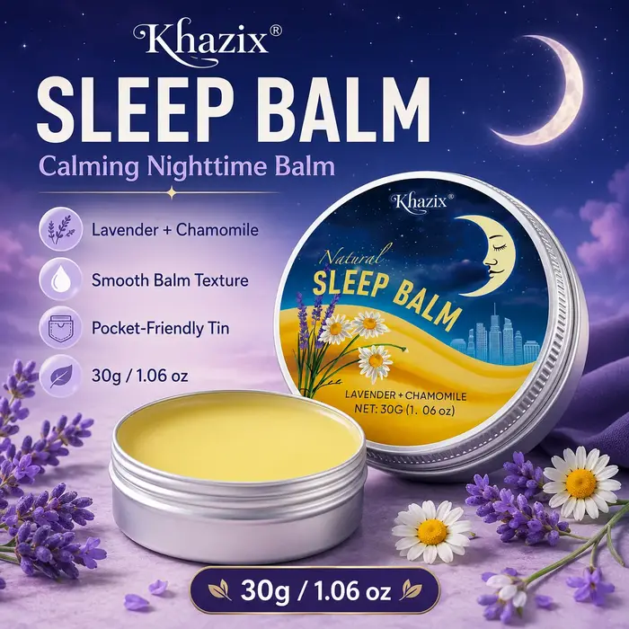 Baume de Nuit Apaisant 30g à la Lavande et à la Camomille – Arôme Relaxant
