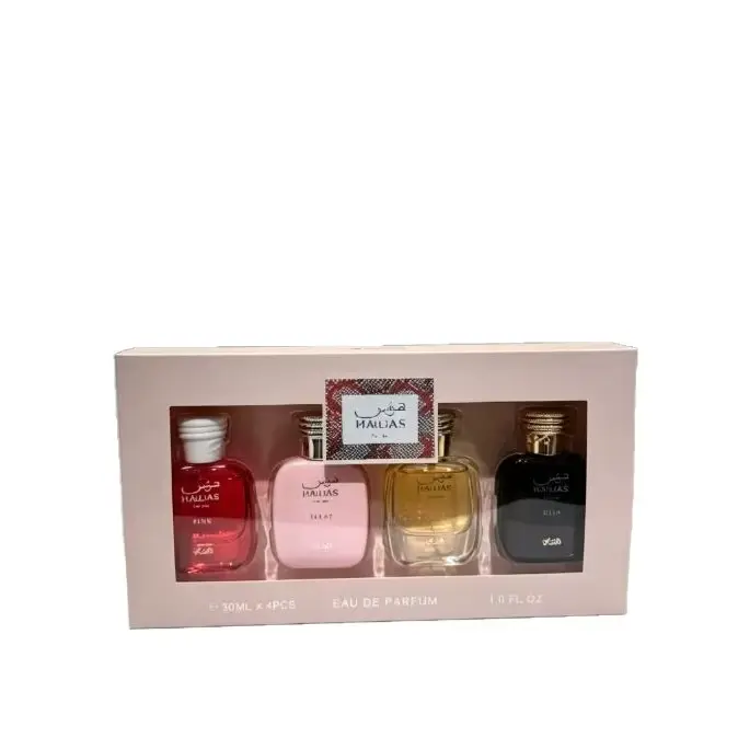 Coffret cadeau de parfum pour homme HAWAS 4 pièces 30ml, parfum pour femme, coffret cadeau de parfum