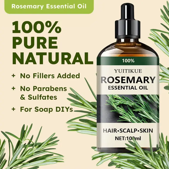 Huile essentielle de romarin 100 % pure