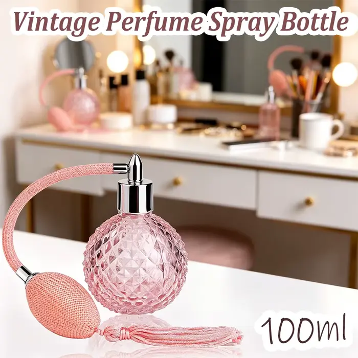 Flacon vaporisateur de parfum vintage 100 ml