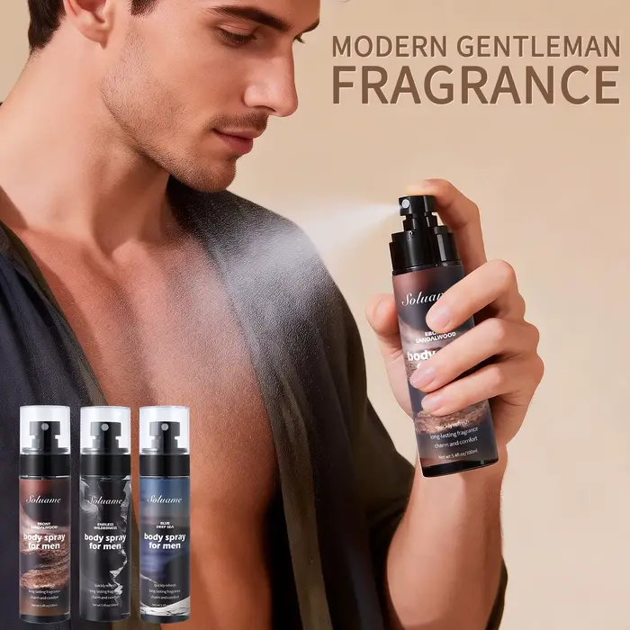 Spray corporel pour homme