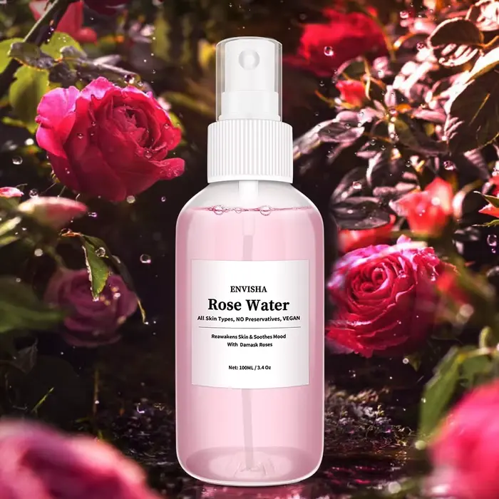 ENVISHA – eau de Rose pour le visage