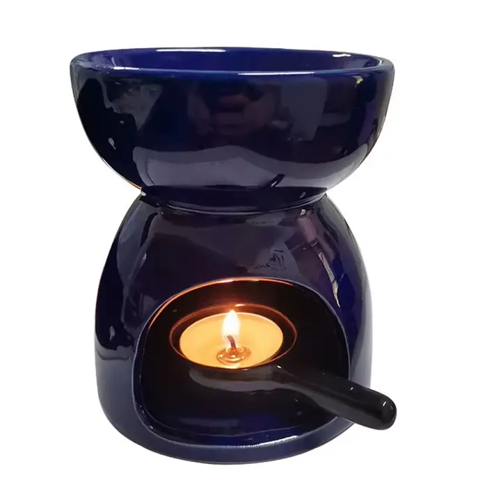 Brûleur d'arôme en céramique, brûleur d'huile essentielle, bougeoir d'aromathérapie