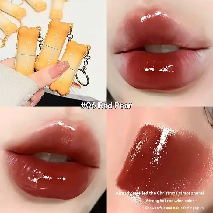 Cappuvini Cosmétiques pour les lèvres – Gloss hydratant effet miroir longue tenue