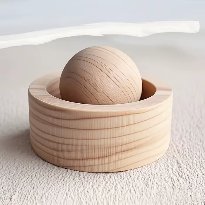 Diffuseur d'huiles essentielles pour voiture et maison - Fabriqué en bois, mini diffuseur de parfum 