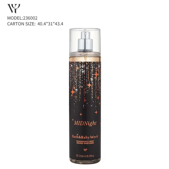 Spray corporel Victoria parfum léger longue durée pour femmes, avec de différentes saveurs, soins po