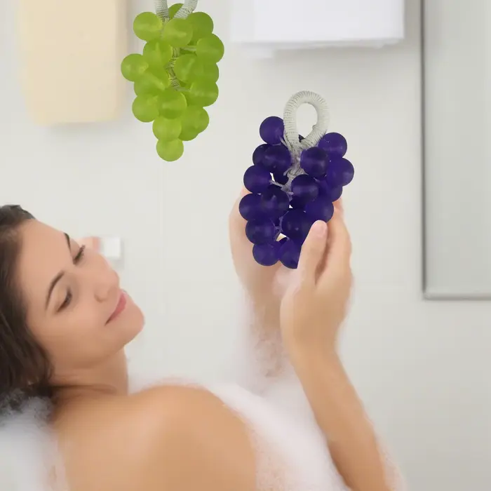 Savon de raisin violet pour le lavage du visage