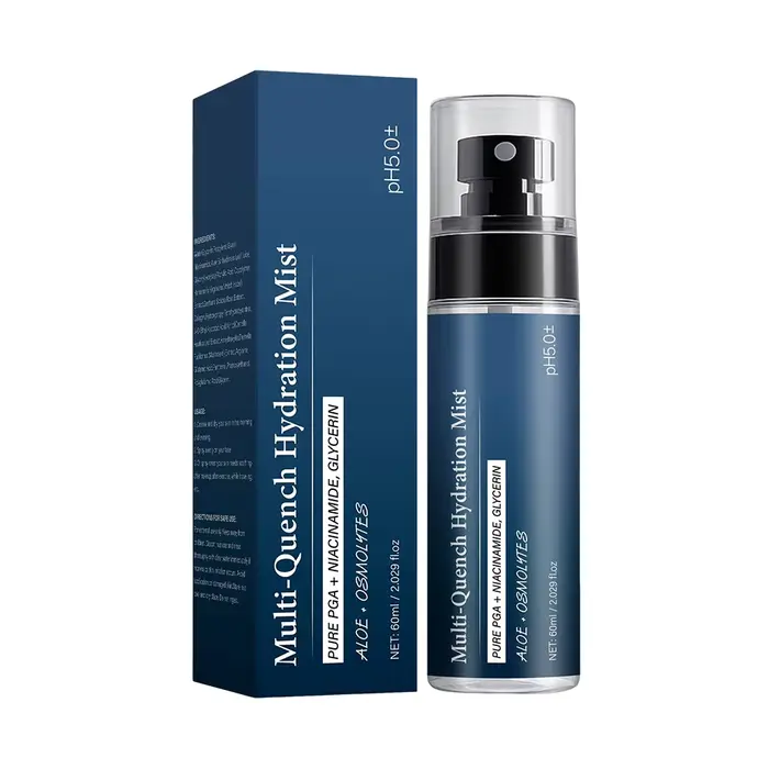 Brume hydratante multi-action pour le visage avec complexe PGA repulpant