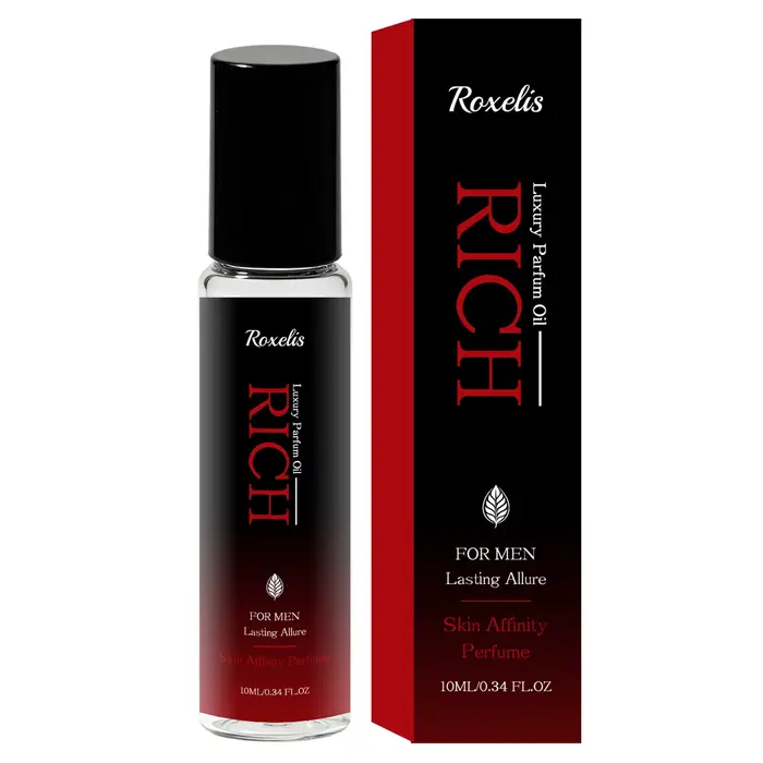 Roxelis 10ml – Eau de Cologne Glamour : Héritage d'élégance, parfum de niche naturel, frais et charm