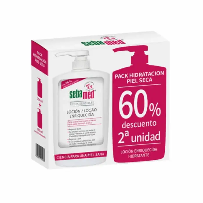 Sebamed Enriched Lotion for Normal or Dry Skin 2x750ml
