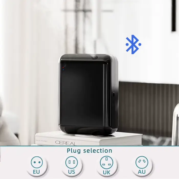 Diffuseur de parfum électrique, odeur pour la maison, diffuseur de parfum sans eau, contrôle Bluetooth, couverture, désodorisant 300m3