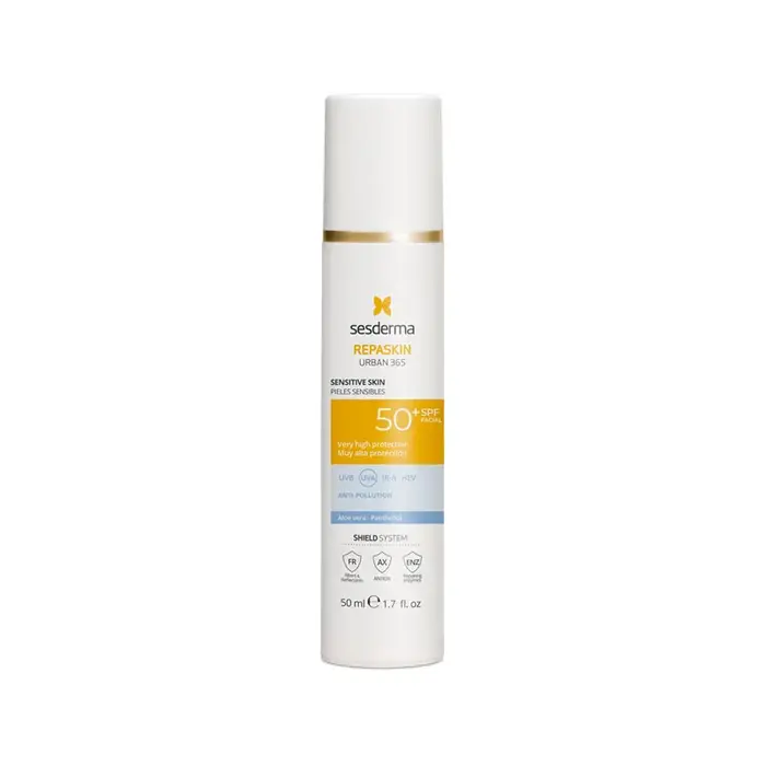 Sesderma Repaskin Urban 365 Photoprotecteur Peaux Sensibles Spf 50+ 50ml