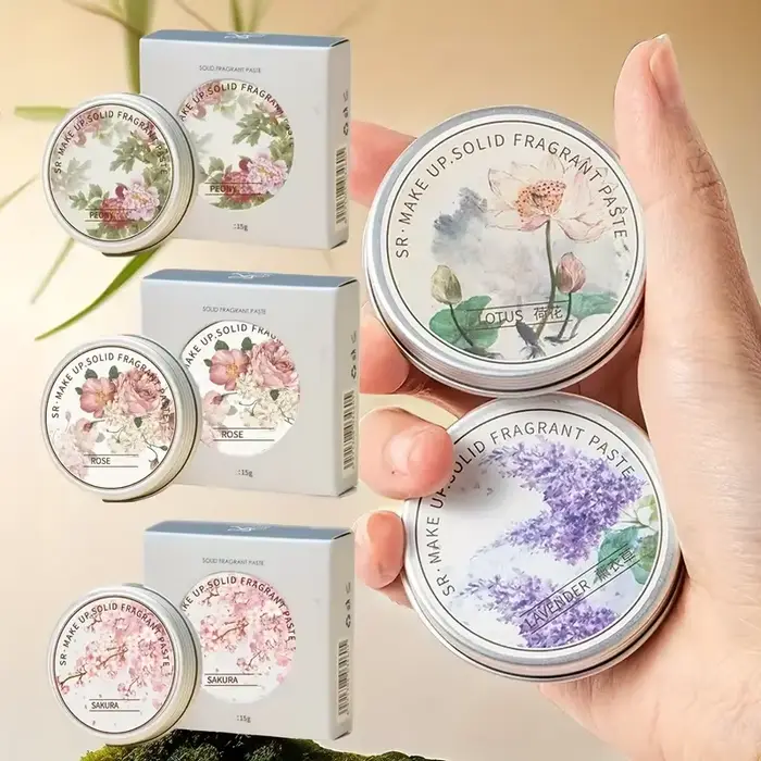Baume d'aromathérapie pur Portable pour femmes-15g