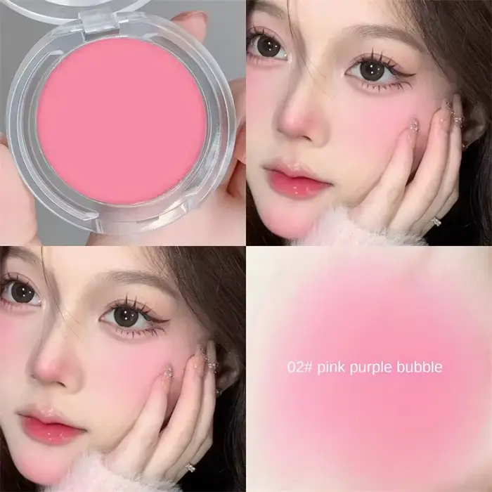Blush monochrome mat, couleur naturelle des joues