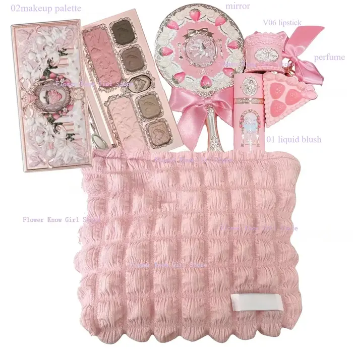 Kit de maquillage complet de la collection Flower Know Strawberry Cupid