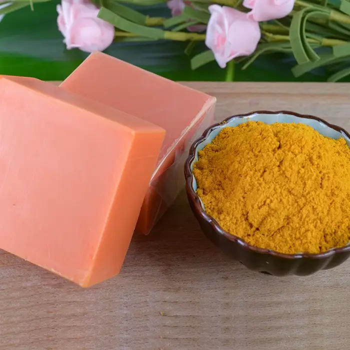 100g de savon au curcuma naturel pur, savon aux huiles essentielles, savon fait main pour le nettoyage, le bain, le nettoyage en profondeur, soins de la peau, hydratant