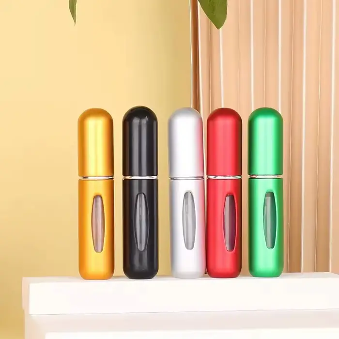 Bouteille de recharge de parfum Portable de 5ML, Mini pot de pulvérisation rechargeable, pompe à par