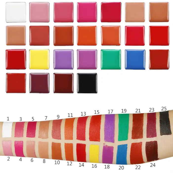 Palette de rouge à lèvres 25 couleurs