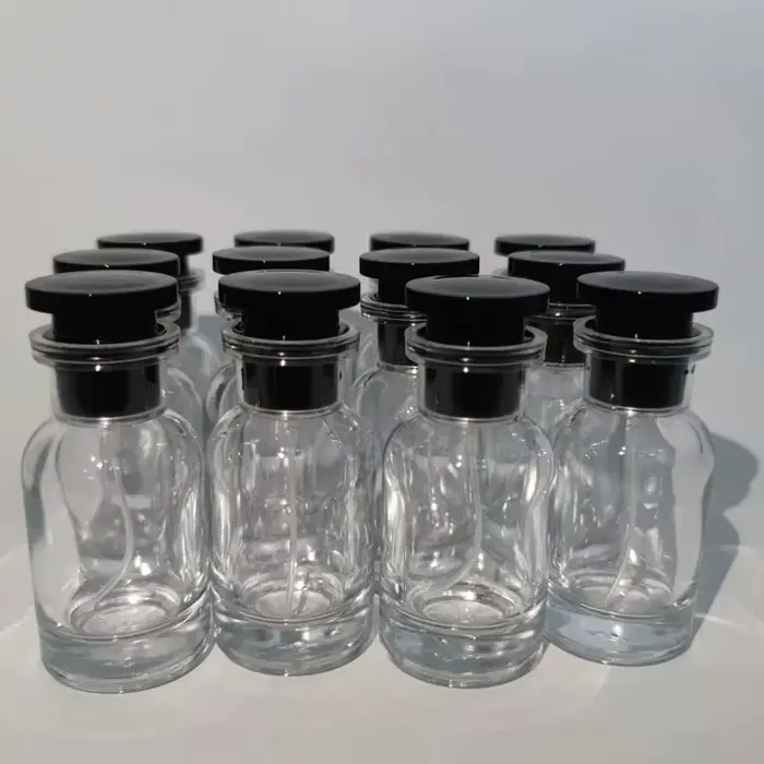 Bouteille de parfum Portable haut de gamme de voyage, 30ml, avec boîtes, vaporisateur vide, bouteill