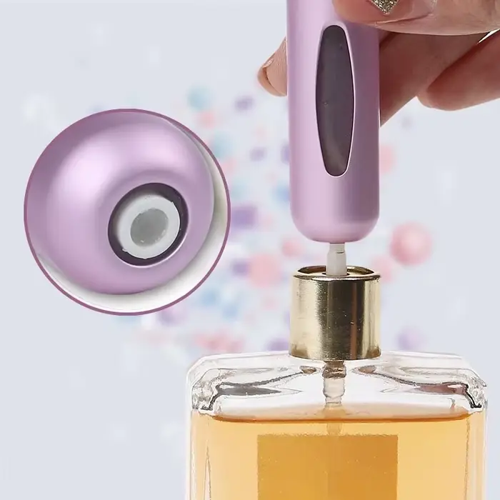 Atomiseur de parfum rechargeable miniature portable de 5 ml