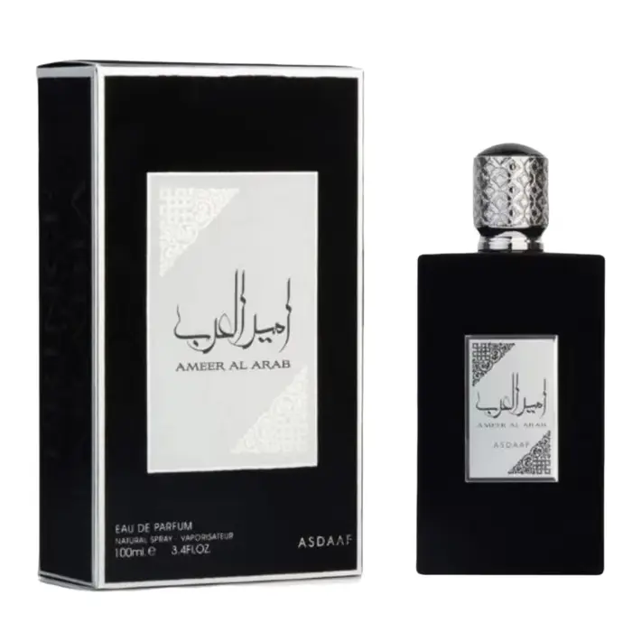 Parfum de luxe Ameerat Al Arab pour femmes, EDP noir rouge rose velours, parfum oriental longue duré