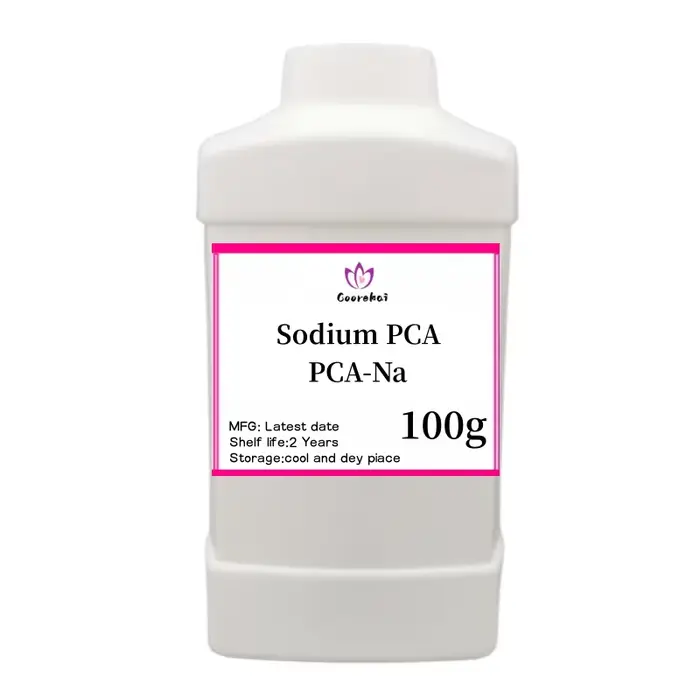 Pca-na de qualité cosmétique pour les soins de la peau, pyrrolidone de sodium, Na-pca, carboxylate, 
