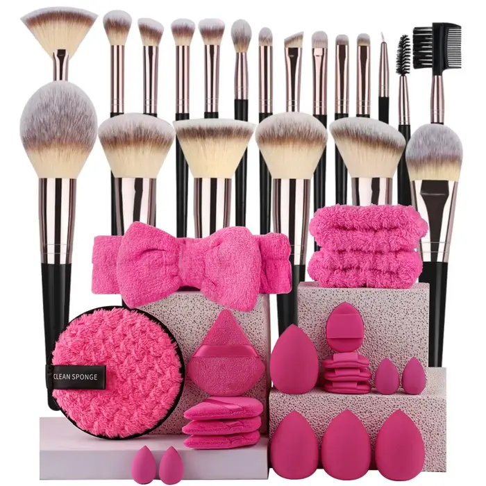 Ensemble professionnel de 3 à 20 pinceaux de maquillage