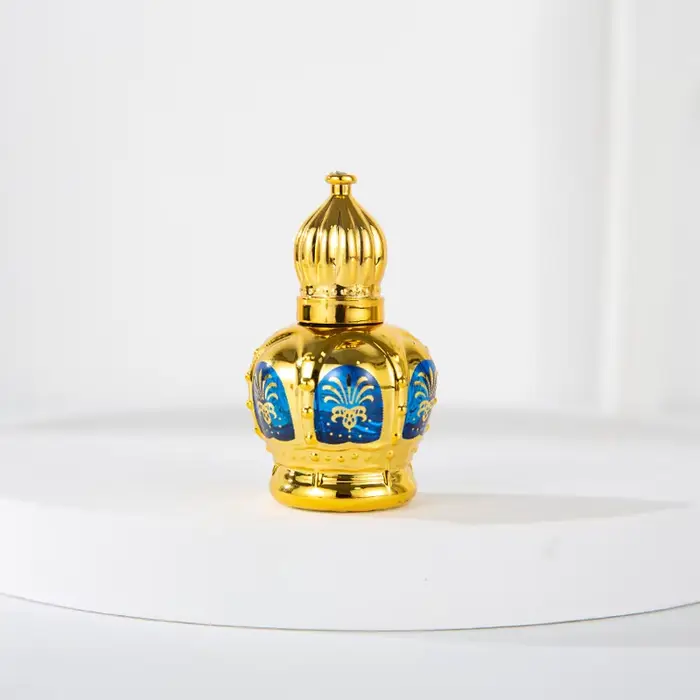 Bouteille de parfum de Style dubaï, bouteille à rouleau Vintage en verre d'huile essentielle, conten