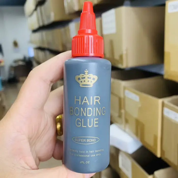 Colle de tissage de cheveux noirs, Anti-champignon imperméable, Super liaison pour une tenue parfait
