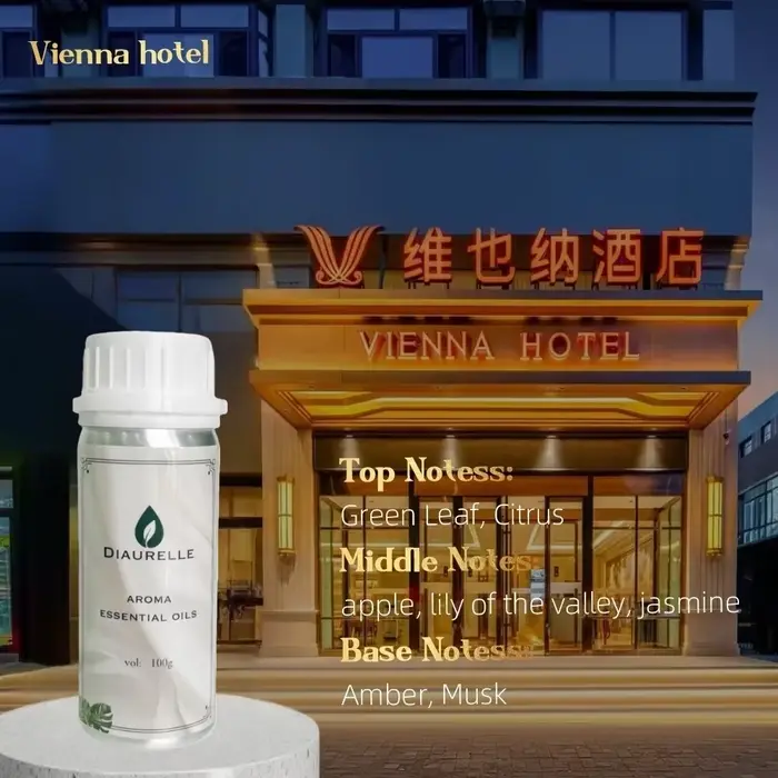 Diffuseur d'huiles essentielles pour hôtels et maison, 100 ml, sans remplissage, parfum Oasis végétal pur, huile parfumée pour hôtels, désodorisant d'ambiance.