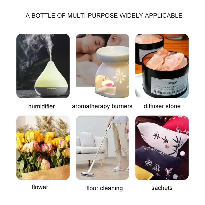 Recharge d'huile essentielle parfumée pour diffuseur de parfum, humidificateur de voiture, désodorisant de bureau à domicile, extraits de plantes mélangés, 10ml, 8 pièces par ensemble