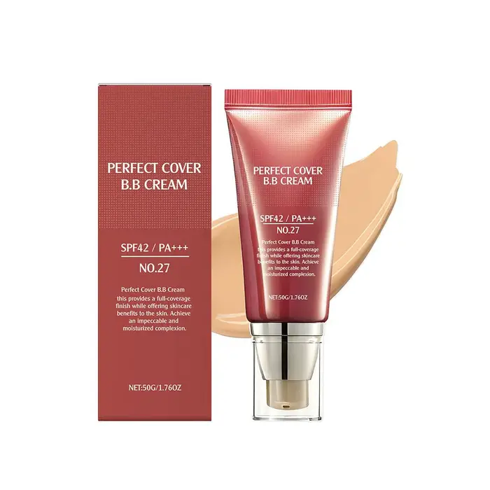 Crème BB SPF 42 PA +++ Hydratant teinté pour le visage