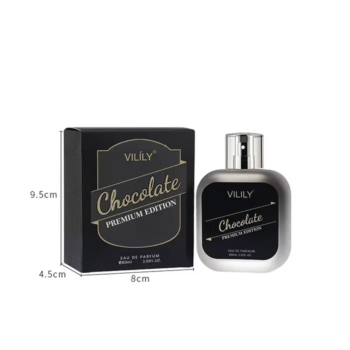Vilily – parfum gastronomique pour hommes, 60ml, parfum au chocolat doux de qualité supérieure, char