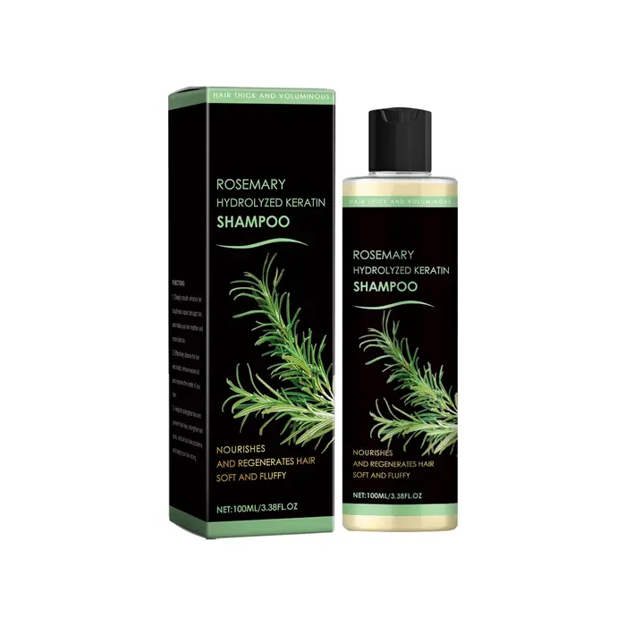 Shampoing pour la repousse des cheveux au romarin