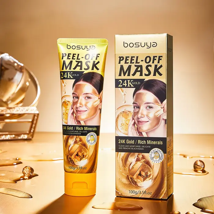 Masque facial peel-off, nettoie et contrôle le sébum, purifie les pores, hydrate en profondeur, nour