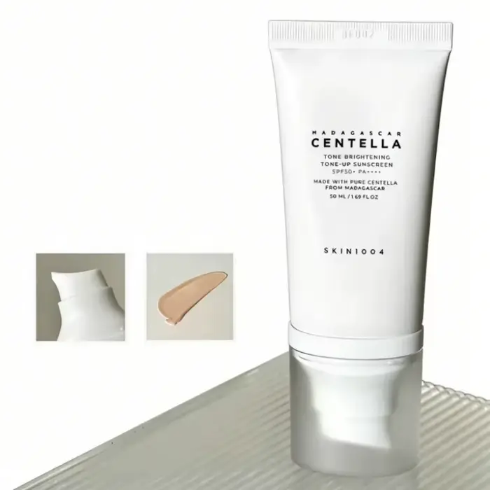 Crème solaire coréenne SKIN1004 Centella Air-Fit SPF50+ 50ml, apaisante, réparatrice, pour peaux sen