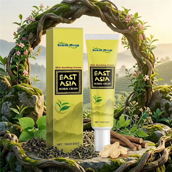 Crème Hydratante Visage aux Herbes – Baume Riche Hydratant pour le Visage – Soin Quotidien Doux Liss