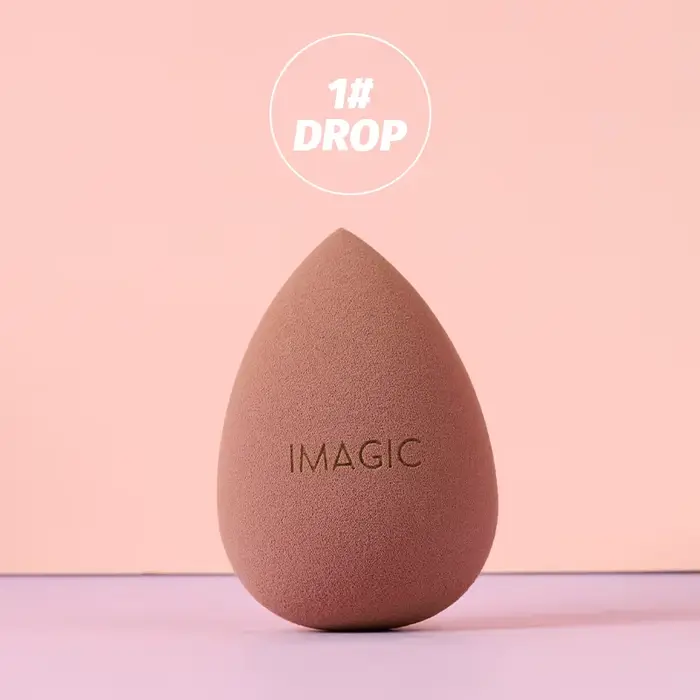 IMAGIC beauté éponge visage lavage bouffée gourde goutte d'eau outil de maquillage humide et sec
