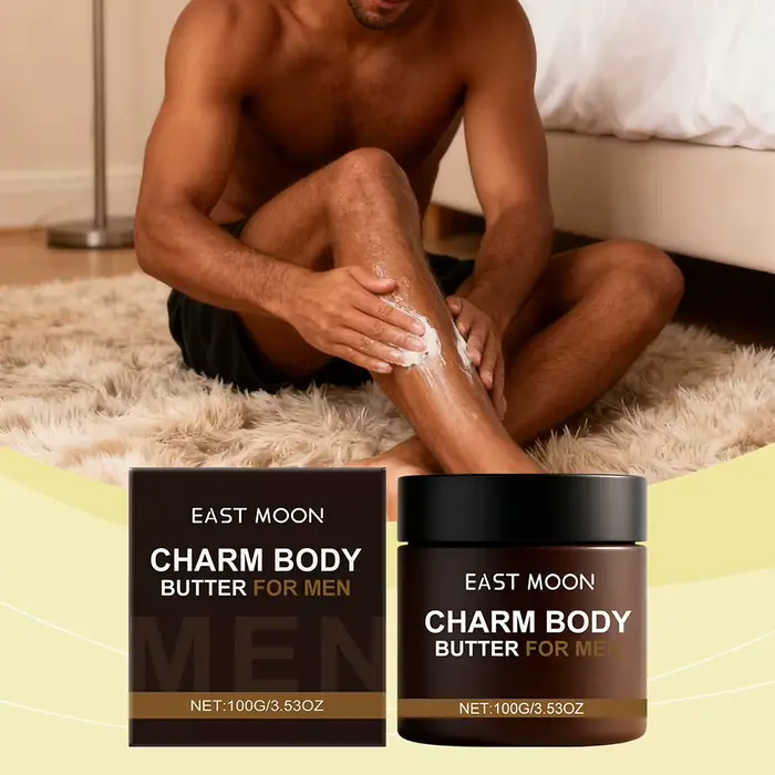Lotion pour le corps hydratante parfumée pour homme, 100g, parfum masculin, hydratant pour le corps