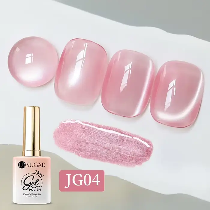 UR SUGAR 15ml eau lumière chat Gel magnétique vernis à ongles Champagne Semi Permanent tremper UV Gel cristal Varnis Nail Art manucure