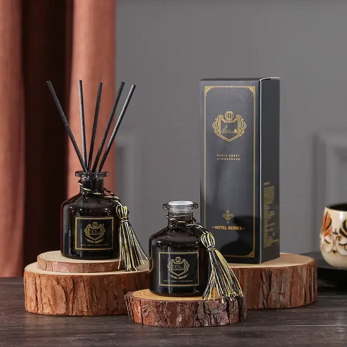 Diffuseur de parfum de style européen pour chambre à coucher, parfum longue durée, étiquettes d'air,