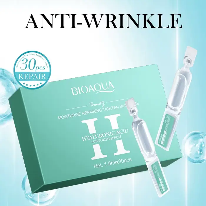 Essence de rétinol de vitamine C, liquide, acide hyaluronique, sous-polissage, hydratant, Anti-rides, raffermissant, estompe les ridules, soins de la peau